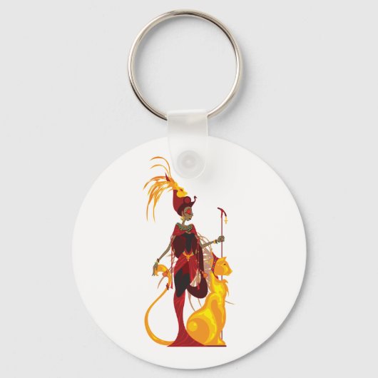 Sekhmet Sleutelhanger (Voorkant)