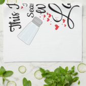 Seks met Love Kitchen Towel Theedoek (Gevouwen)