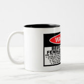 seksbier tweekleurige koffiemok (Links)