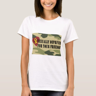 Seksueel verdreven voor je vrijheid t-shirt