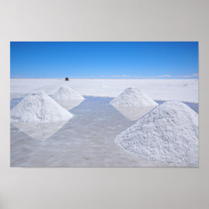 Sel de Salar de Uyuni affiche