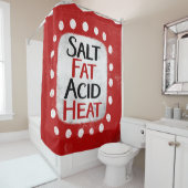 Sel Gras Acide Chauffage Douche rideau (En situation)