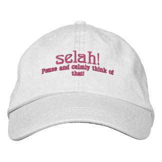 Selah! Geborduurde Pet