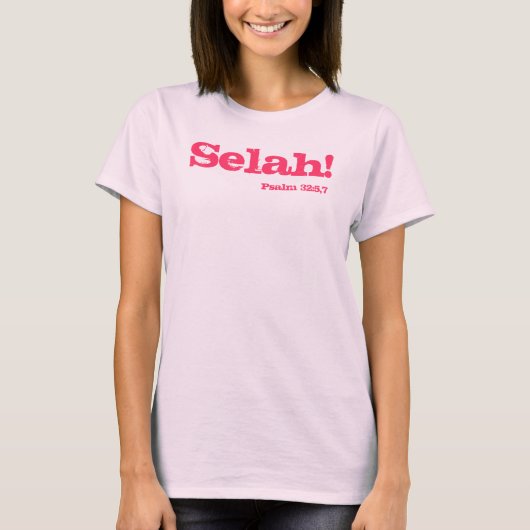 Selah. T-shirt (Voorkant)