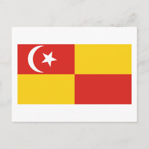 Selangor vlag briefkaart