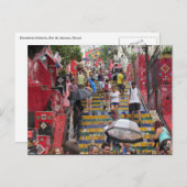 selaron stappen rio briefkaart (Voorkant / Achterkant)