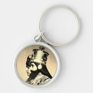 Selassie I Jah Rastafari Rasta Reggae Livity Roots Sleutelhanger