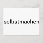 selber gestalten briefkaart (Voorkant)