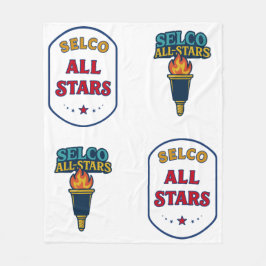 SELCO Dekbed Fleece Deken