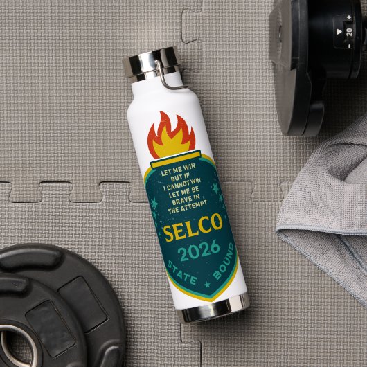 SELCO waterfles (Sportschool (Gedraaid) )