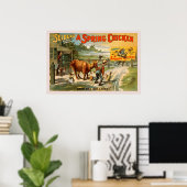 Selden's Funny Farce, een Poster van de lente-kip (Thuiskantoor)