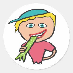 Selderij Ronde Sticker
