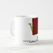 Selderijsteel Koffiemok (Voorkant links)