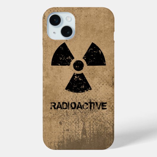 Select-A-Color-radioactieve graat Case-Mate iPhone Case (Achterkant)