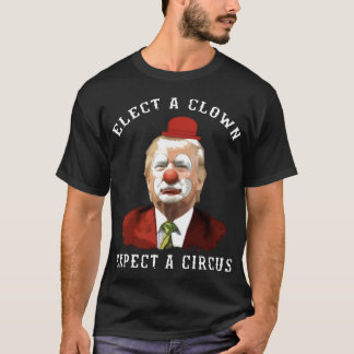 Selecteer een clown behalve een circus waarop een  t-shirt