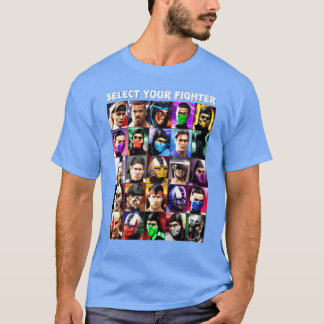 Selecteer je vechter UMK3 Mortal Kombat BlackNavy T-shirt