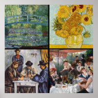 Selectie van diverse impressionistische meesterwer