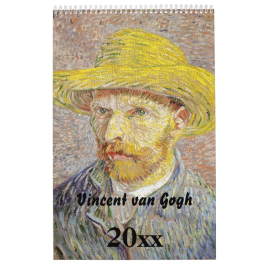 Selectie van Meesterwerken van Vincent van Gogh Kalender (Hoes)