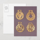 Selectie van paardenschorten briefkaart (Voorkant / Achterkant)