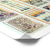 Selectie van paneeldesign, bord IX van "Modern Poster (Hoek)