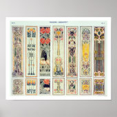 Selectie van paneeldesign, bord IX van "Modern Poster (Voorkant)