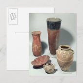 Selectie van vassen, Naqada I/II-periode, 4000-310 Briefkaart (Voorkant / Achterkant)