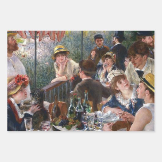 Selectie van verschillende impressionistische mees inpakpapier vel (Voorkant 3)