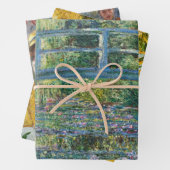 Selectie van verschillende impressionistische mees inpakpapier vel (In situ)