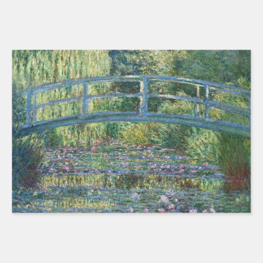 Selectie van verschillende impressionistische mees inpakpapier vel (Voorkant)