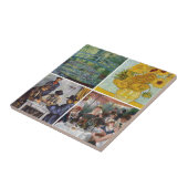 Selectie van verschillende impressionistische mees tegeltje (Zijkant)