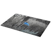 Selectief Blue Garden bezoeker snijplank (Hoek)