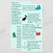 Selectief mutisme haal een meidenflatkaart bij elk (Voorkant / Achterkant)