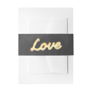  selectiekamers Belly Band - alkbord Uitnodigingen Wikkel