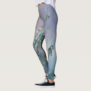 Selectieve focus foto van water op Plant Leggings