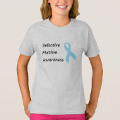 Selectieve Mutisme Awareness Light T-shirt (Voorkant)