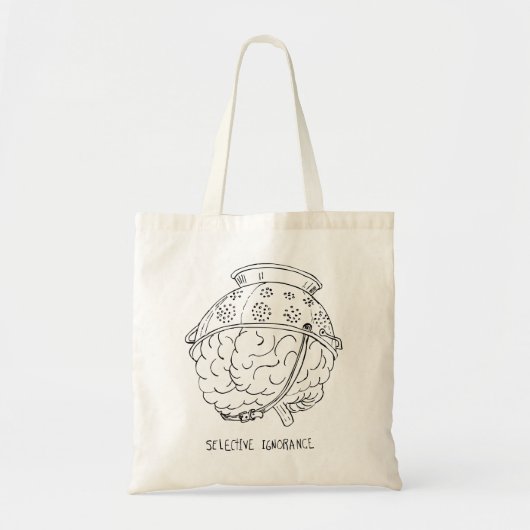 Selectieve Onwetendheid Tote Bag (Voorkant)