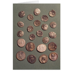 Sélection celtique et pièces de monnaie romaines