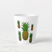 Sélection des ananas Latte Mug (Devant)