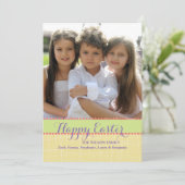 Sélectionnez colle la carte de Pâques de photo (Debout devant)