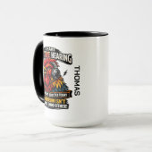Selective Hearing Cat Mug | Funny Rooster (Devant gauche)