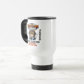 Selective Hearing Cat Mug | Funny Rooster Reisbeker (Voorkant links)