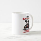 Selective Hearing cow Mug | Funny Coworker (Devant droit)