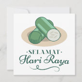 Selemat Hari Raya / Islamitische offerfeest Kaart (Voorkant)