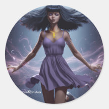 Selene de Magicia - Fantasy Sticker