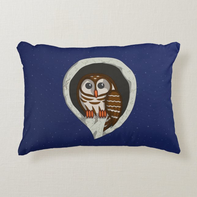Selene de Uil Accent Kussen (Voorkant)
