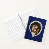 Selene de Uil Spiraal Notebook Notitieboek (Binnen)