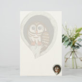 Selene de Uil Stationery Briefpapier (Staand voorkant)