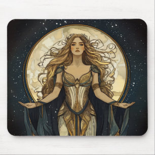 Selene, Griekse godin van de maan, Lunar Queen #1 Muismat