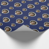 Selene le papier cadeau de hibou (Coin)