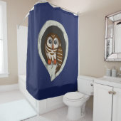 Selene le rideau de douche de hibou (En situation)